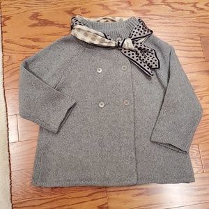 NWT TALBOTS JACKET SWEATER-WOOL/CASHMERE PM